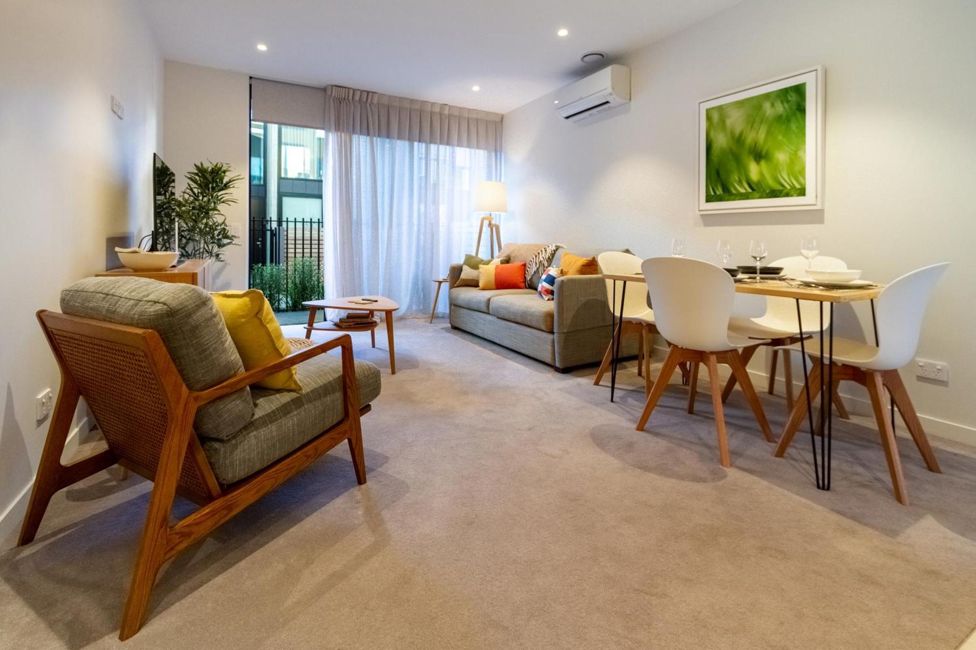 Latimer Square 1 Bed 1 Bath - Single Level Christchurch Ngoại thất bức ảnh